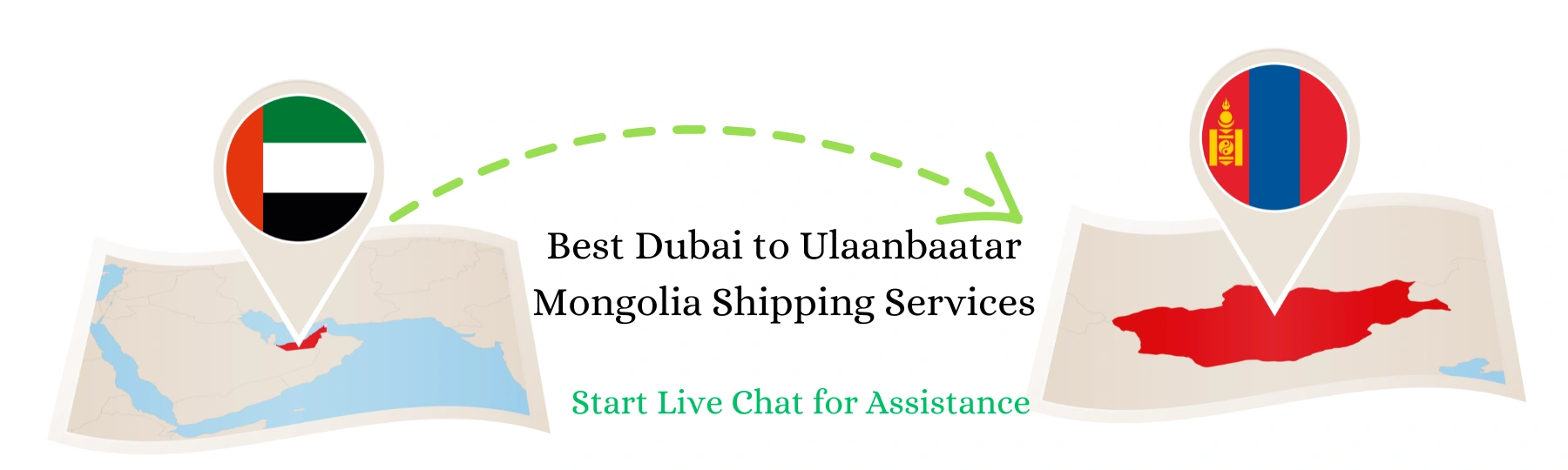 Best Dubai to Ulaanbaatar Mongolia Shipping Services